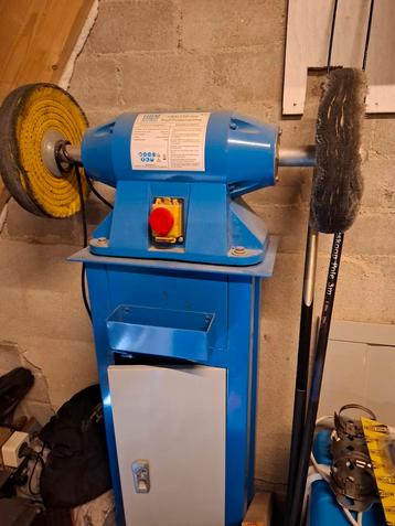 Hbm 250 mm polijst  machine met standaard ( kastje) beschikbaar voor biedingen