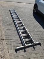 Twee delige opsteek ladder te huur, ladder huren, Doe-het-zelf en Verbouw, Ladders en Trappen, Ophalen of Verzenden