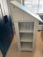 Kinder boekenkast hout wit, Huis en Inrichting, Kasten | Boekenkasten, Ophalen, Gebruikt, 25 tot 50 cm, 50 tot 100 cm