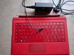 Microsoft Surface Pro toetsenbord oplader pen en cover, Ophalen, Gebruikt, Microsoft