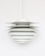 Vintage Verona 480 hanglamp wit Deens design schalenlamp, Vintage retro midcentury deens design, Gebruikt, Ophalen of Verzenden