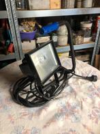 Gebruikte bouwlamp met armatuur en 3-poot, Ophalen, Gebruikt, Met statief, Lamp met armatuur