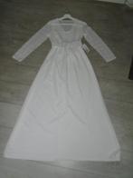 Fabrique en France Lange Feest Wit Jurk One Size S-M-L Nieuw, Maat 38/40 (M), Verzenden, Huwelijk, Nieuw