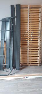 Ikea bed Kopardal 160x200 incl lattenbodems, Ophalen, Gebruikt, Tweepersoons, 200 cm