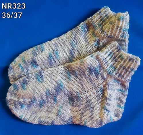 Handgebreide sokken maat 36/37, Kleding | Dames, Sokken en Kousen, Nieuw, Sokken en Kniesokken, Overige maten, Overige kleuren
