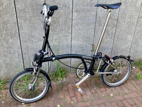 Z.g.a.n. BROMPTON Superlight (P-Line) TITANIUM (9,5kg), Fietsen en Brommers, Fietsen | Vouwfietsen, Zo goed als nieuw, Brompton