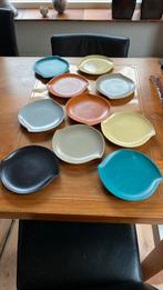 Vintage regina gebaksbordjes, Ophalen of Verzenden