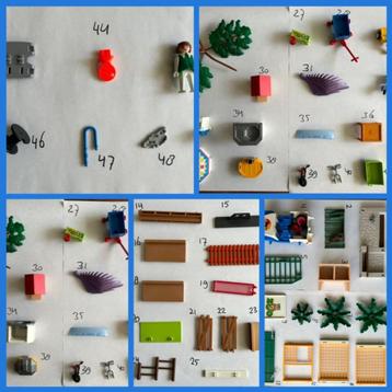 Veel Playmobil verschillende losse onderdelen Playmobil.   V