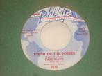 Carl mann    South Of the Border   usa   Orgineel, Ophalen of Verzenden, Zo goed als nieuw, Pop, Single