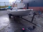 Linder fishing 430,  reddingssloep/ zeilboot texas 380, Watersport en Boten, Sloepen, 10 tot 30 pk, Ophalen of Verzenden, Zo goed als nieuw