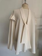 Pinko blouse lange mouw beige ecru 38 = M/38, Verzenden, Beige, Zo goed als nieuw, Maat 38/40 (M)