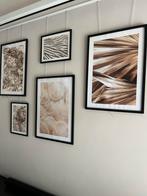 Leuke posters met lijsten, Huis en Inrichting, Ophalen, Zo goed als nieuw, Hout, Minder dan 50 cm