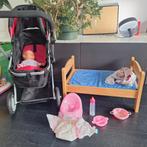 Poppenwagen en poppenbed, Kinderen en Baby's, Ophalen, Gebruikt, Babypop