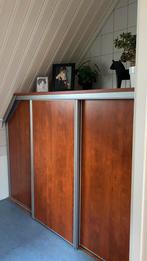 Kast voor schuin dak schuifdeuren, zie foto’s voor maat., Ophalen, Overige materialen, 100 tot 150 cm, Hotelchique