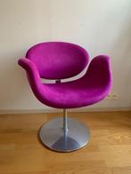 Artifort Tulip stoel kleur fuchsia, Huis en Inrichting, Fauteuils, Ophalen, Minder dan 75 cm, Zo goed als nieuw, Metaal