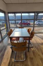 Tafel met stoelen, Gebruikt, Vijf personen of meer, 150 tot 200 cm, Rechthoekig