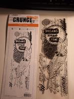 Grunge stempel studio light 27cm hoog, Hobby en Vrije tijd, Stempelen, Ophalen of Verzenden, Clearstamp