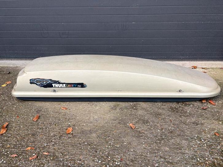 Thule Liberty 700 Dakkoffer - Goede Staat!, Auto diversen, Dakkoffers, Gebruikt, Ophalen