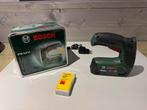 BOSCH DIY 0603968100 BOSCH PTK 3,6 LI batt TACKER 3.6 VOLT, Gebruikt, Overige kleuren, Ophalen of Verzenden, Glas