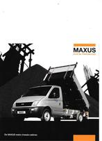 MAXUS, 2 folders, Ophalen of Verzenden, Zo goed als nieuw, Overige merken