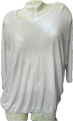 Dunne Trui van Madeleine - Maat : 40-42, Maat 38/40 (M), Verzenden, Wit, Zo goed als nieuw