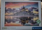 Clementoni Puzzel - Mont Saint-Michel - 1000 stukjes, Ophalen, 500 t/m 1500 stukjes, Zo goed als nieuw, Legpuzzel