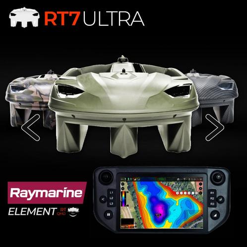 Carplounge | RT7 | Voerboot Set | Raymarine Element | GPS, Watersport en Boten, Hengelsport | Karpervissen, Nieuw, Complete set