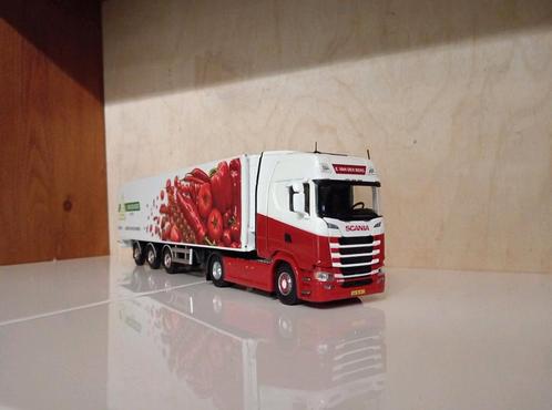 Scania Next Gen koeloplegger E. van den Berg Tekno, Hobby en Vrije tijd, Modelauto's | 1:50, Nieuw, Bus of Vrachtwagen, Tekno