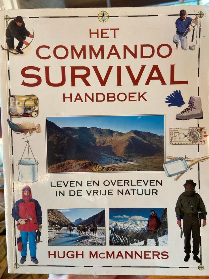 Commando Survival Handboek - Leven in de Natuur, Boeken, Encyclopedieën, Gelezen, Los deel, Overige onderwerpen, Ophalen of Verzenden