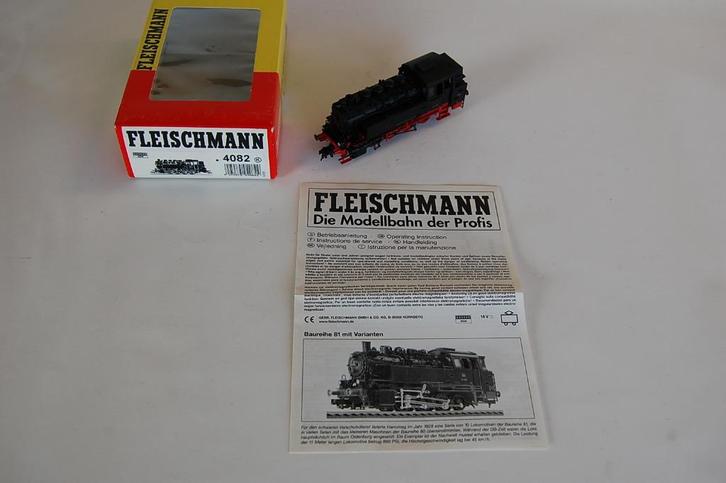 FLEISCHMANN 4082., Hobby en Vrije tijd, Modeltreinen | H0, Zo goed als nieuw, Locomotief, Gelijkstroom, Fleischmann, Analoog, Ophalen of Verzenden