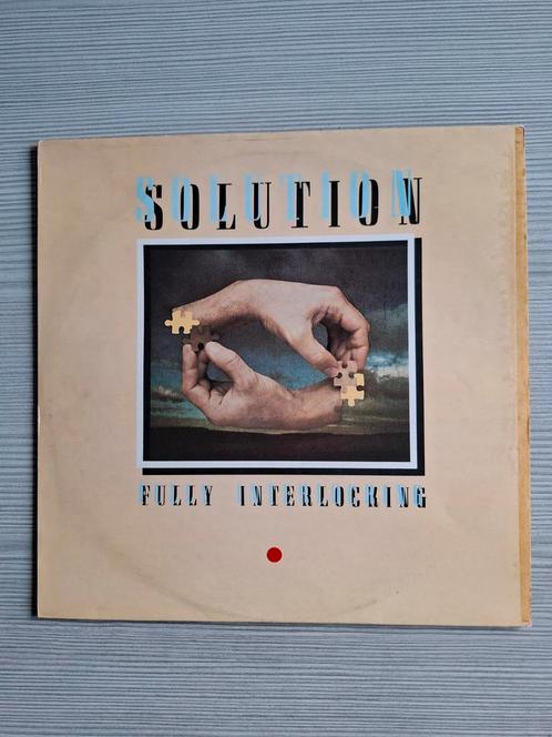 Solution - Fully Interlocking Lp, Cd's en Dvd's, Vinyl | Rock, Zo goed als nieuw, Poprock, 12 inch, Ophalen of Verzenden