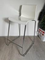 2 hoge design barkrukken, Huis en Inrichting, Barkrukken, Ophalen, Kunststof, Met voetsteun, 60 tot 90 cm