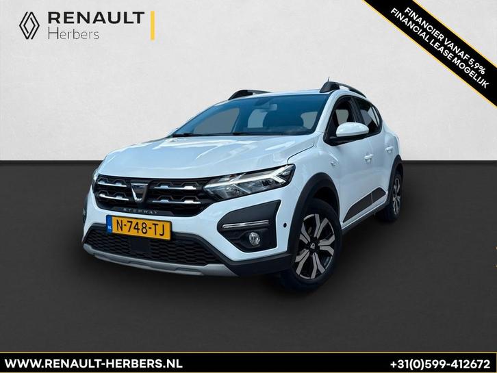 Dacia Sandero 1.0 TCe 100 Bi-Fuel Stepway AIRCO / CAMERA / C, Auto's, Dacia, Bedrijf, Te koop, Sandero Stepway, ABS, Achteruitrijcamera