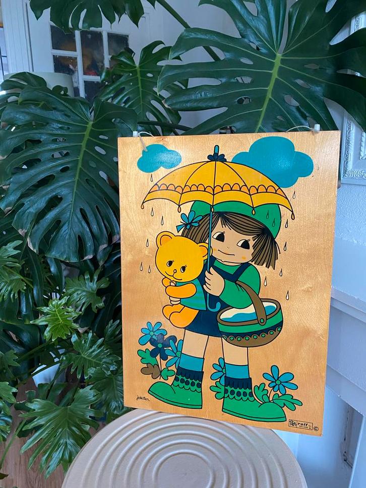 Rolf holland jaklien plaat, Kinderen en Baby's, Speelgoed | Houten speelgoed, Gebruikt, Overige typen, Ophalen of Verzenden