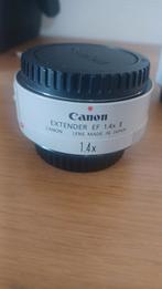 Canon ef extender, Audio, Tv en Foto, Fotografie | Lenzen en Objectieven, Ophalen of Verzenden, Zo goed als nieuw