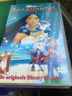 Kinder Videobanden Disney, Pocahontas, Sneeuwwitje, Cd's en Dvd's, VHS | Kinderen en Jeugd, Gebruikt, Tekenfilm, Alle leeftijden