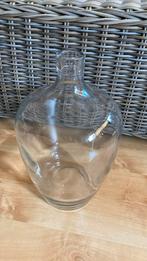 GLAZEN FLES, Huis en Inrichting, Overige kleuren, Ophalen of Verzenden, Minder dan 50 cm, Glas
