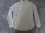 Overhemd van HOLLISTER / maat M / beige met wit, Beige, Zo goed als nieuw, Hollister, Halswijdte 39/40 (M)