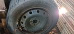 2x Winterband Michelin 195/60R15 met velg en 2 losse banden, Ophalen, Gebruikt, 15 inch, Banden en Velgen