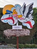 Baby geboren welkomstfeest mooi geboorteborden., Ophalen, Nieuw, Geboortebord