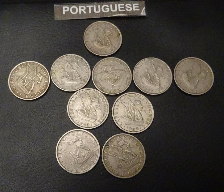 Munten Portugal, Postzegels en Munten, Munten | Europa | Niet-Euromunten, Overige landen, Verzenden