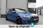 Audi A1 Sportback 35 TFSI S-LINE /EDITION ONE / 18''LM/CAMER, Auto's, Audi, Zwart, 4 cilinders, 150 pk, Blauw