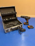 Worx accuboor met koffer en extra accu, Ophalen of Verzenden, Gebruikt, Boor- en Schroefmachine, Variabele snelheid