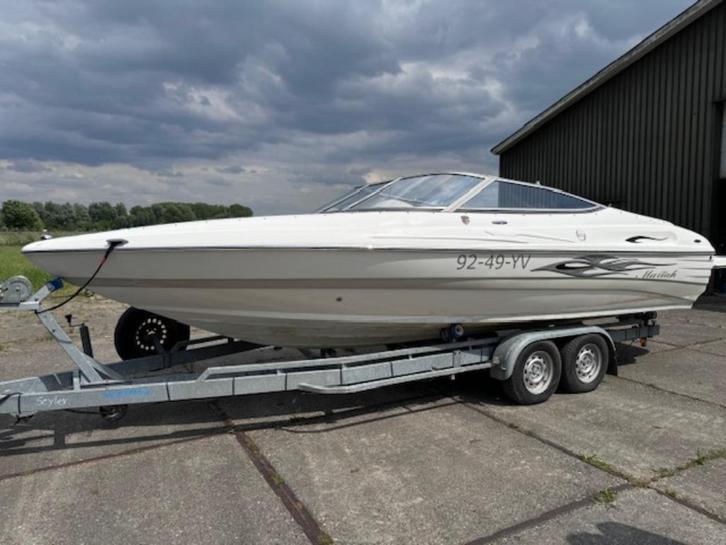 Mariah SX 24 2008 V8 5.7  228 UUR IZGS BOWRIDER, Watersport en Boten, Speedboten, Zo goed als nieuw, 6 meter of meer, Benzine