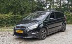 Ford S-Max 2.0 16V  Panther Black ST Line Accenten Facelift, Auto's, Ford, Voorwielaandrijving, 145 pk, Zwart, 1505 kg