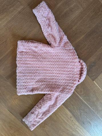 Leuke zachte roze kinderjas voor de herfst! beschikbaar voor biedingen