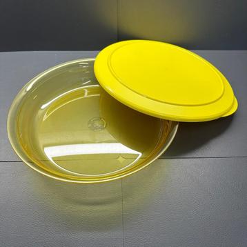 Tupperware serveerschaal geel Ø30 x H6 - 2000ml beschikbaar voor biedingen