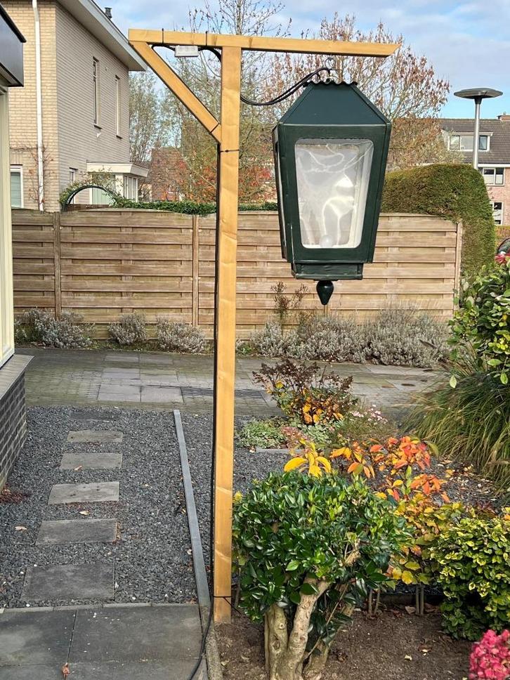 feestverlichting, Tuin en Terras, Buitenverlichting, Gebruikt, Overige typen, Hout, Minder dan 50 watt, Netvoeding, Ophalen
