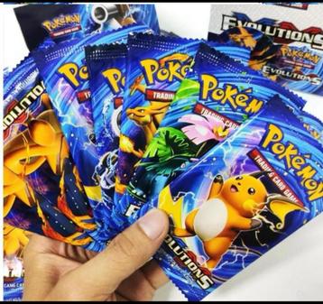 🔥 Pokémon Evolutions Kaarten 4 Pakjes x 10 Kaarten  beschikbaar voor biedingen