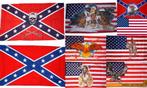 Amerikaanse vlaggen, Country & Western vlaggen, patches, Nieuw, Verzenden